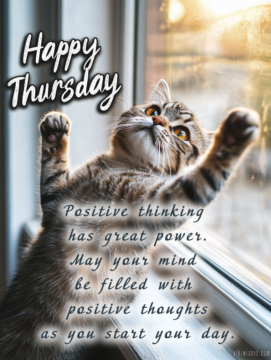 positive blessings for Thursday morning