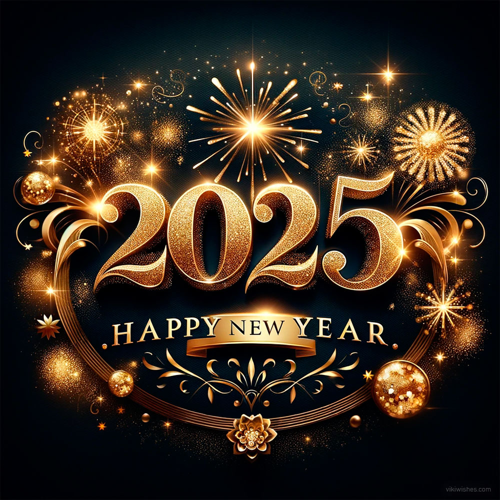 modern happy new year image