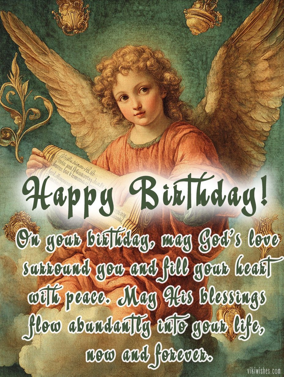 a divine birthday greeting